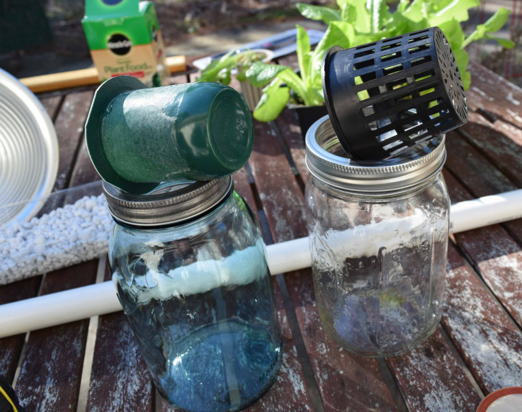 Yogurt Cup, Net Pot and Mason Jars